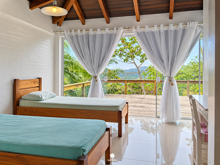 Casa Garopaba com Vista Panorâmica do Mar