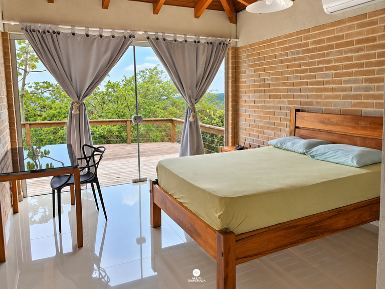 Casa Garopaba com Vista Panorâmica do Mar