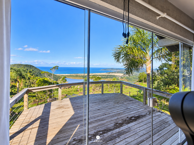 Casa Garopaba com Vista Panorâmica do Mar