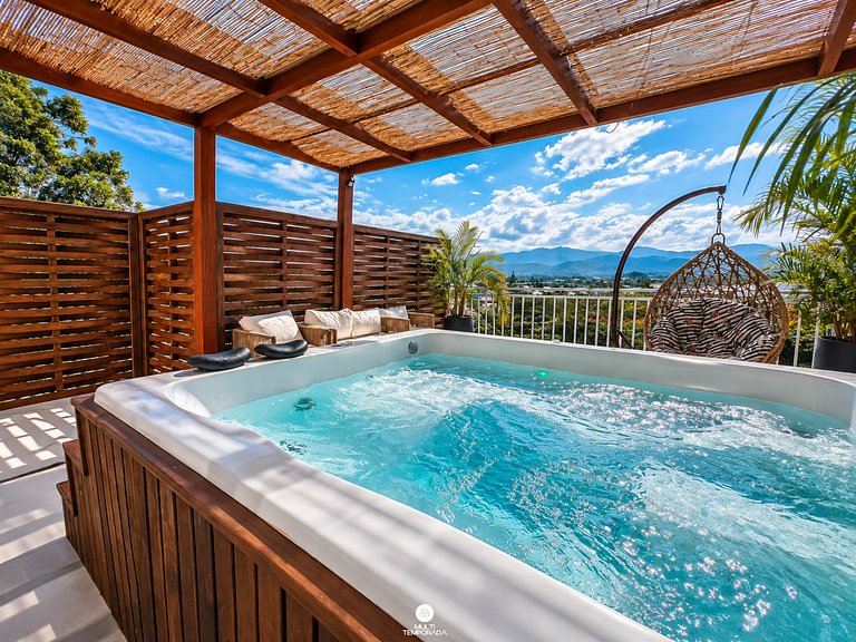 Villa Verde Bangalô: Encantado com Jacuzzi