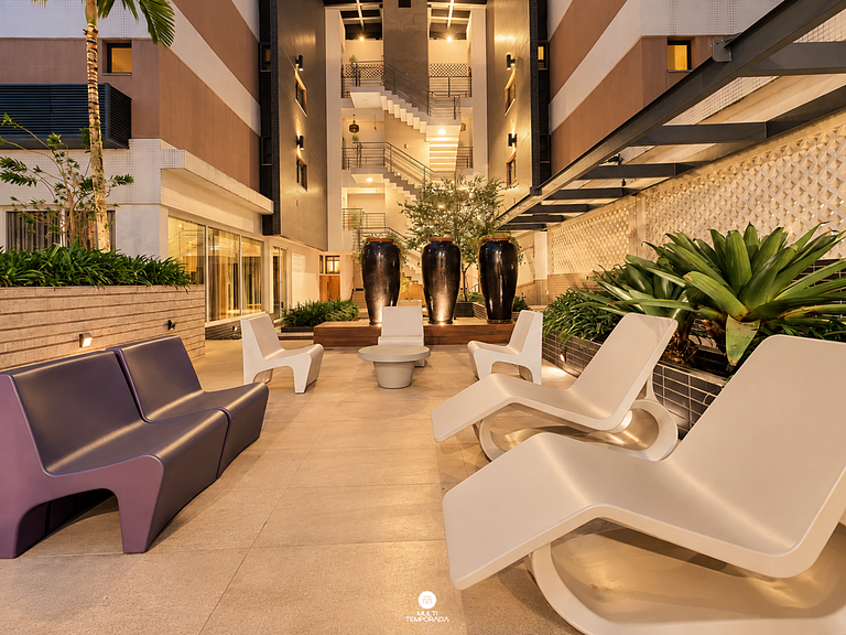 Apartamento de Frente pro Mar - Campeche