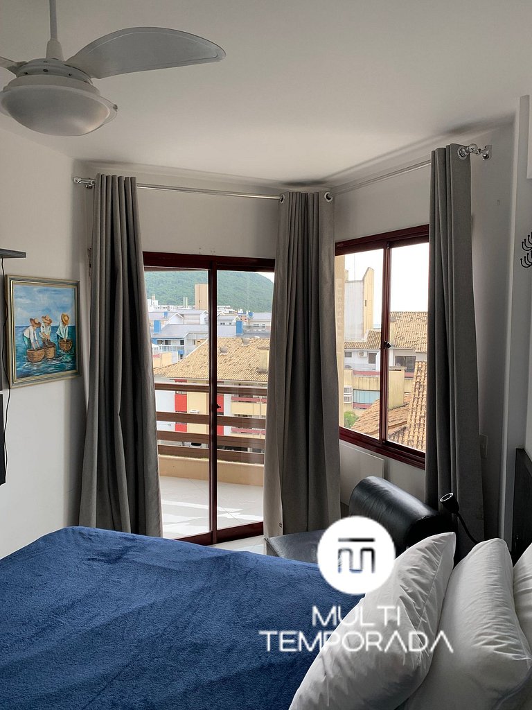 Apartamento com Vista do Mar em Residencial com Piscina