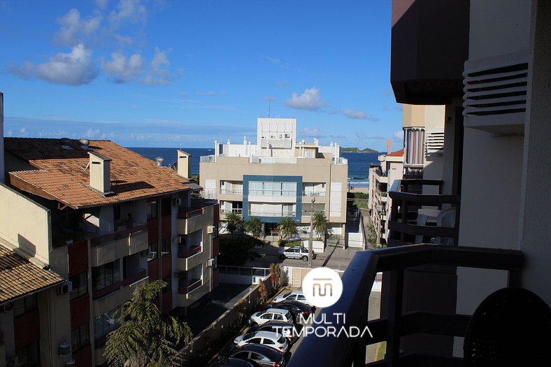 Apartamento com Vista do Mar em Residencial com Piscina