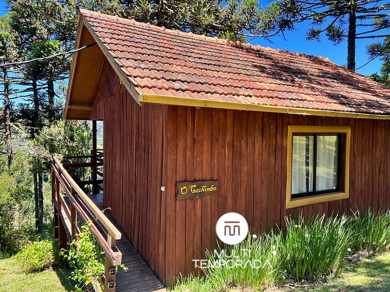 Cabin O Cachimbo: steam sauna and vertical hydro!