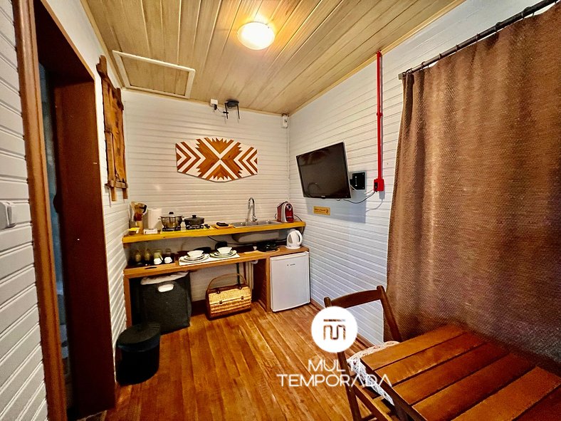 Cabin O Cachimbo: steam sauna and vertical hydro!