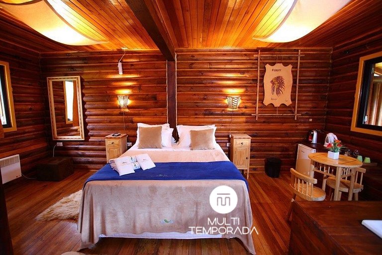 Cabin O Cocar: huge bathtub with hydromassage and a view!