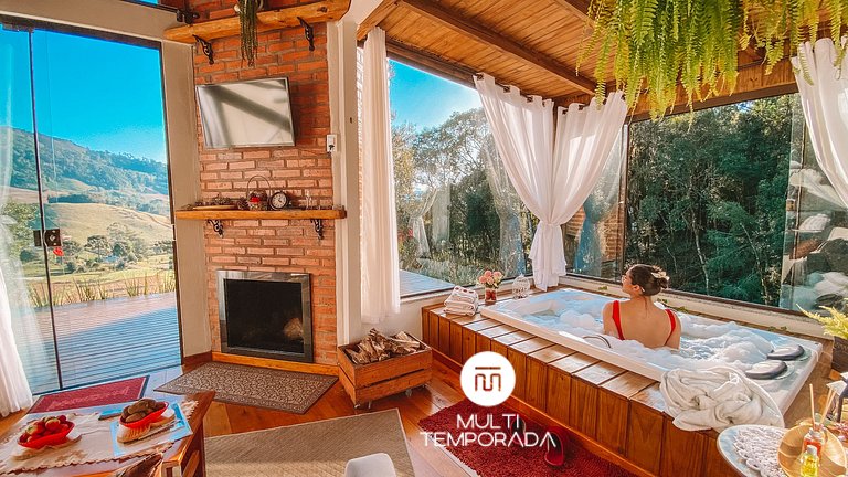 Chalet path of the sun - 1 - with Jacuzzi and Fireplace