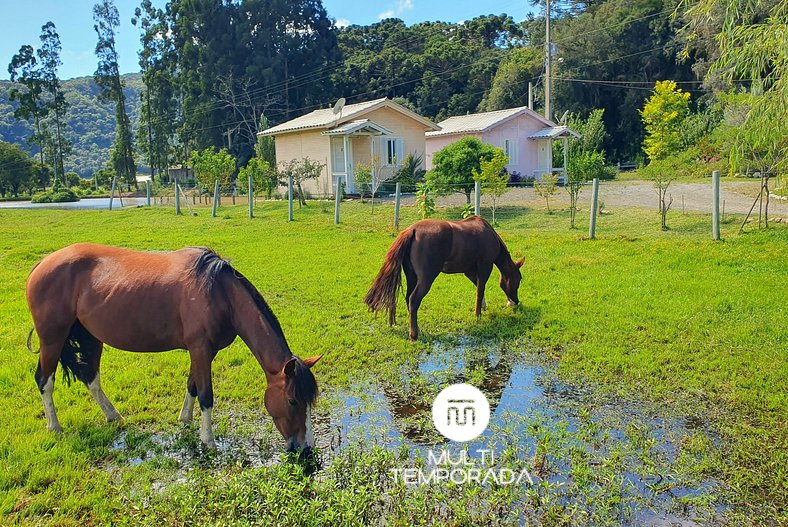 Pousada Mato Verde - Chalé Rosa - Vista pro Lago